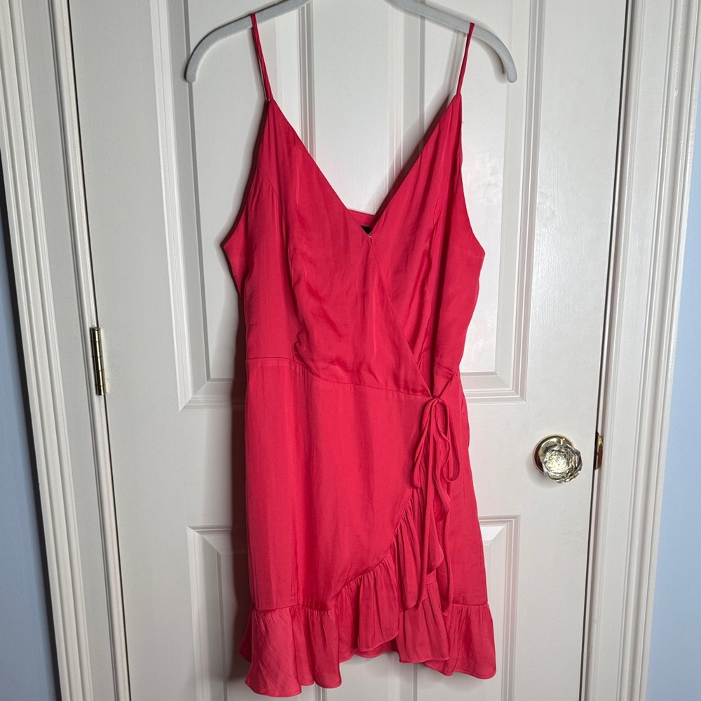 Fabrik Pink Wrap Dress